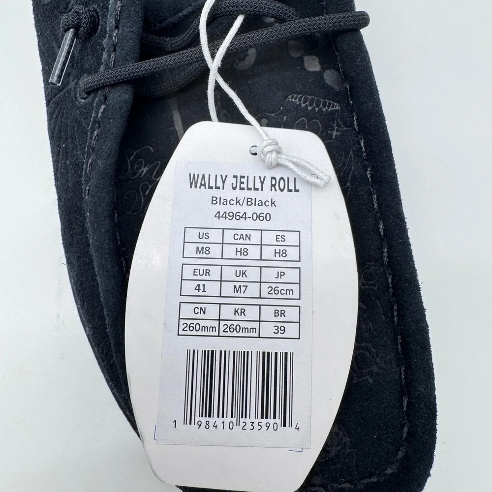 JELLY ROLL Men's Size 8 Suede Hey Dude Wally Sneakers Brand New w/out Box